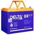 GEL аккумулятор DELTA GX 12-75